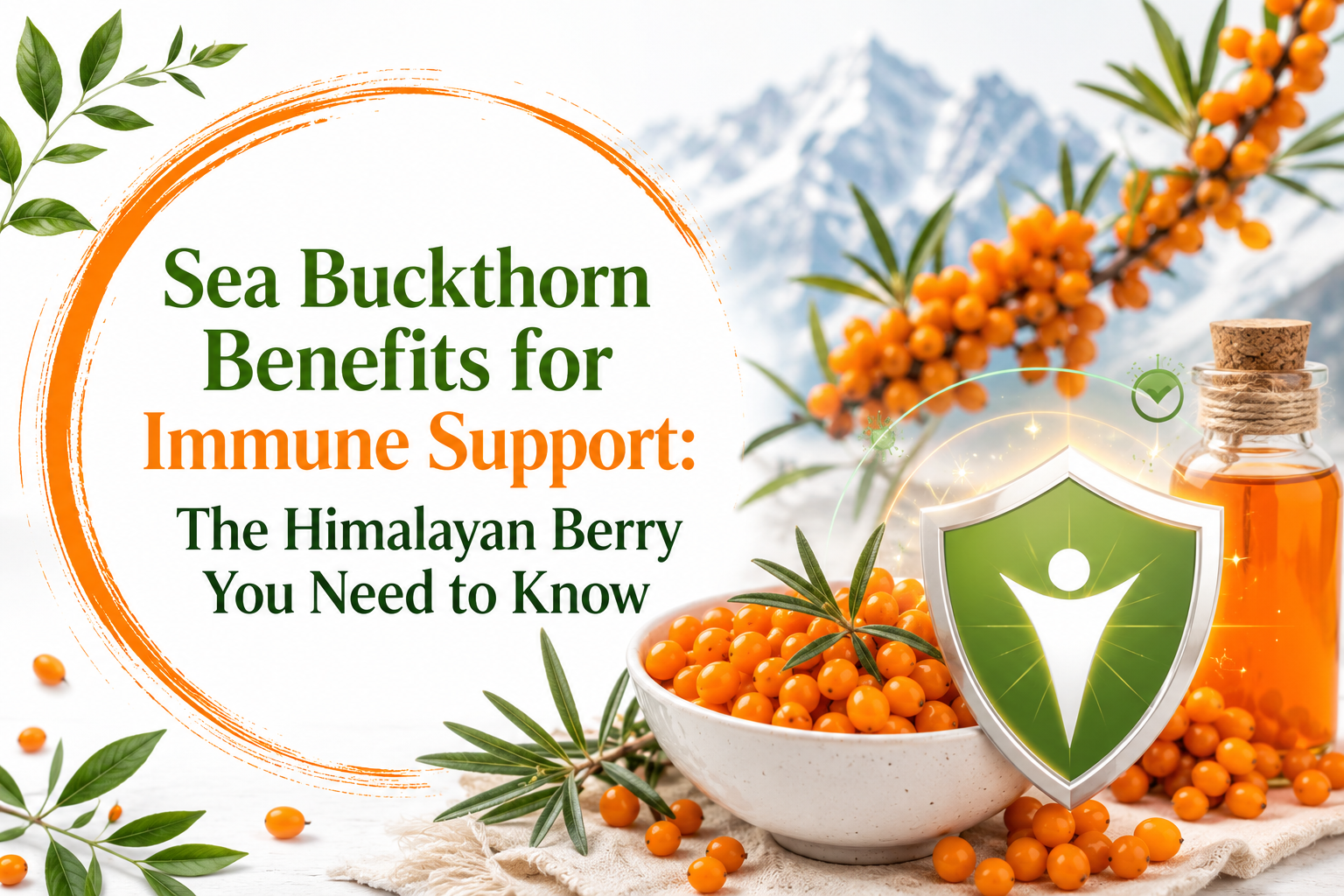 Sea Buckthorn Benefits for Immune Support: The Himalayan Berry You Need to Know